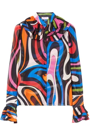Puccini Camicia Marmo con stampa