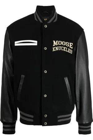 Moose Knuckles Bomber con ricamo