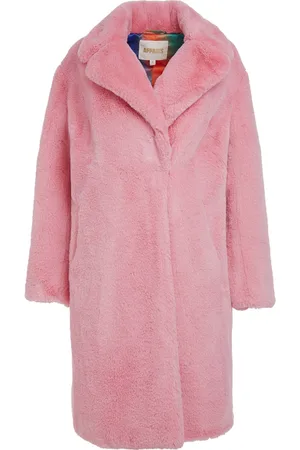 Apparis Cappotto monopetto in finta pelliccia