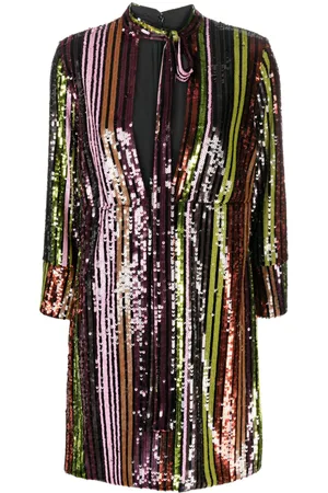 Dsquared2 Abito corto Disco Queen con paillettes