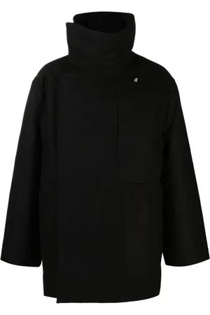Rick Owens Cappotto imbottito con scollo a imbuto