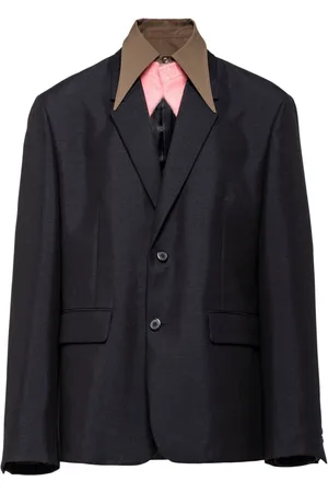 Prada Blazer con colletto rimovibile