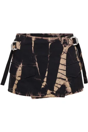 DION LEE Minigonna con stampa grafica