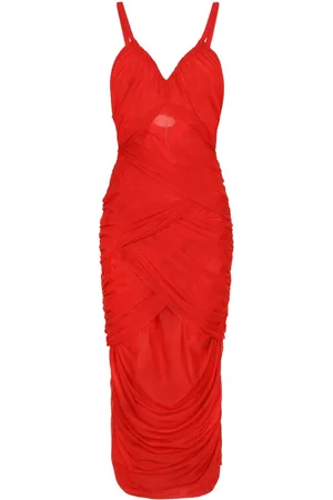 Dolce & Gabbana Abito midi drappeggiato
