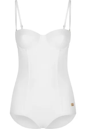 Dolce & Gabbana Costume intero con placca logo