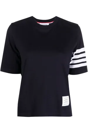 Thom Browne T-shirt con dettaglio a 4 righe