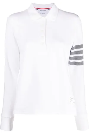 Thom Browne Polo a maniche lunghe
