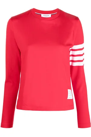 Thom Browne T-shirt con dettaglio a 4 righe