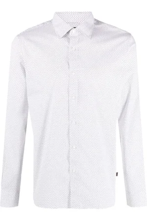 Michael Kors Camicia Ls Spread Mosaic Star