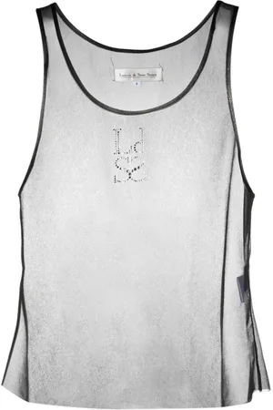 Ludovic De Saint Sernin Top con cristalli