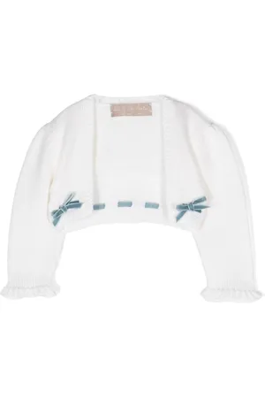 LA STUPENDERIA Cardigan con fiocco