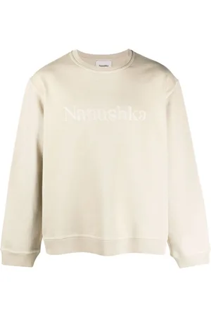 Nanushka Felpa con ricamo