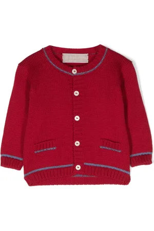 LA STUPENDERIA Cardigan con bordi a contrasto