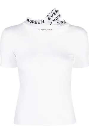 Y / PROJECT T-shirt con logo jacquard