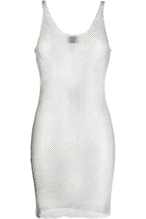 SANTA BRANDS Abito midi con strass