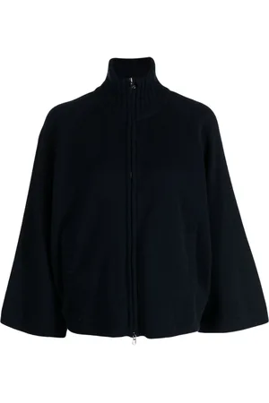 PRINGLE OF SCOTLAND Cardigan a collo alto con zip