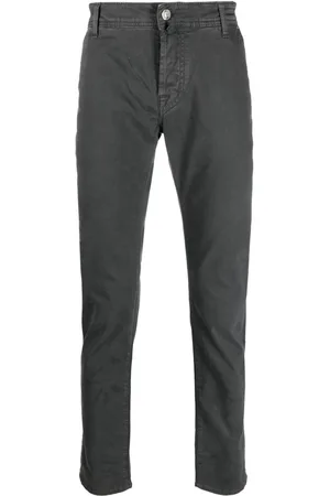 Jacob Cohen Jeans affusolati con applicazione