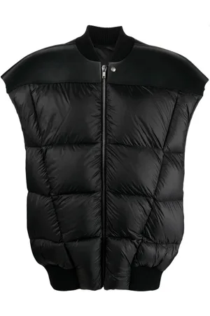 Rick Owens Gilet con zip