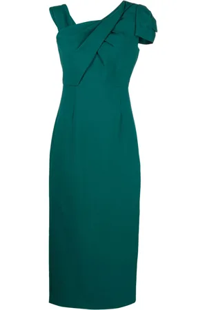 Roland Mouret Abito midi smanicato asimmetrico