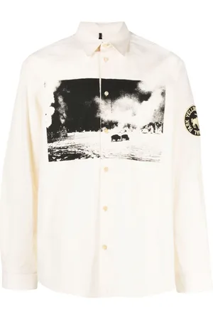 OAMC Camicia con stampa grafica