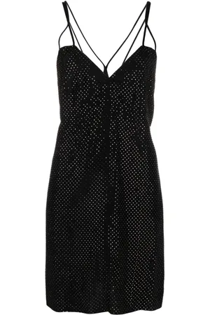 Zadig & Voltaire Abito corto Rohana con strass