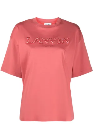Lanvin T-shirt con applicazione logo