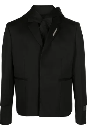 HELIOT EMIL Blazer monopetto con cappuccio