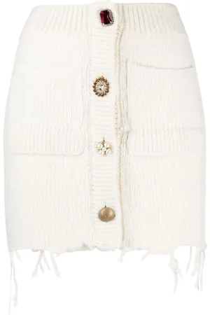 Vetements Minigonna con strass