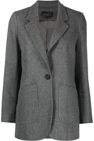 LORENA ANTONIAZZI Blazer monopetto effetto mélange