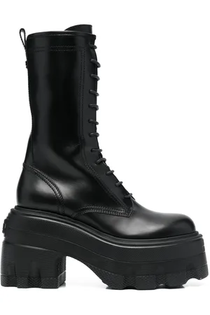 Casadei Stivali Maxi stringati 120mm