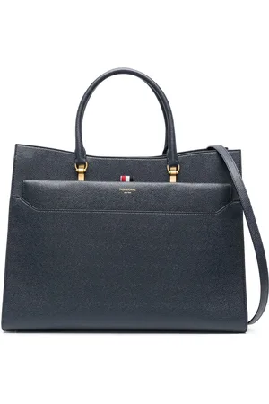 Thom Browne Borsa tote in pelle