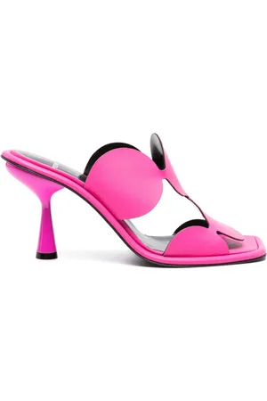 Pierre Hardy Mules Lava Bulles con dettaglio a taglio laser 85mm