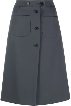 Courrèges Gonna midi svasata