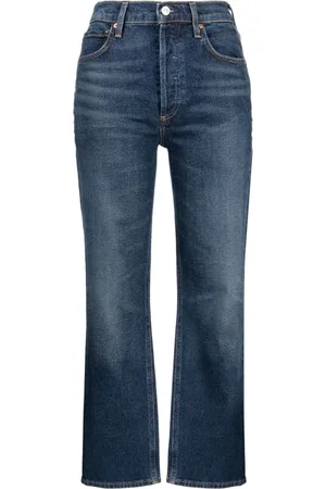Citizens of Humanity Jeans Jolene crop con effetto schiarito
