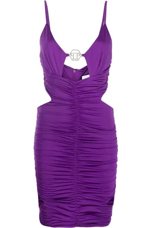 Philipp Plein Abito corto con dettaglio cut-out