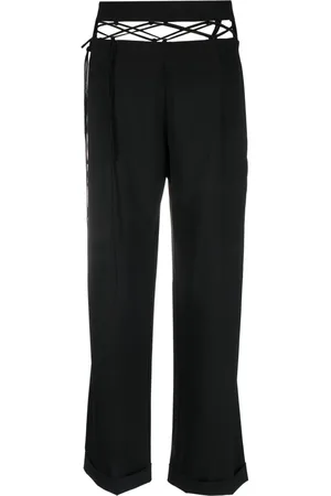 Nensi Dojaka Pantaloni con dettaglio cut-out