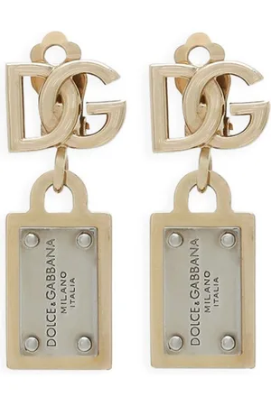 Dolce & Gabbana Orecchini pendenti con logo