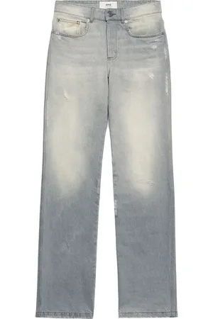 Ami Jeans dritti a vita media