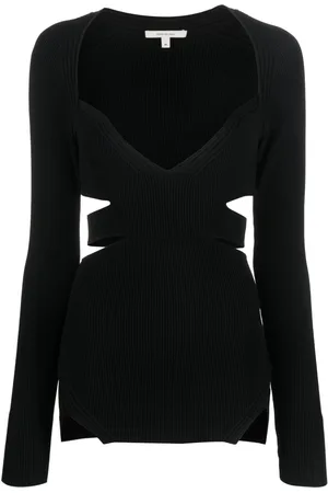 Nensi Dojaka Top con dettaglio cut-out
