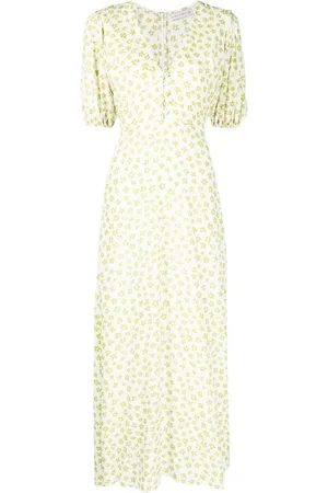 FAITHFULL THE BRAND Abito midi Rubinetti a fiori
