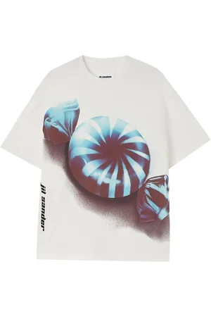 Jil Sander T-shirt con stampa grafica