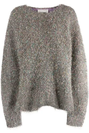 Jil Sander Maglione lamé con effetto spazzolato