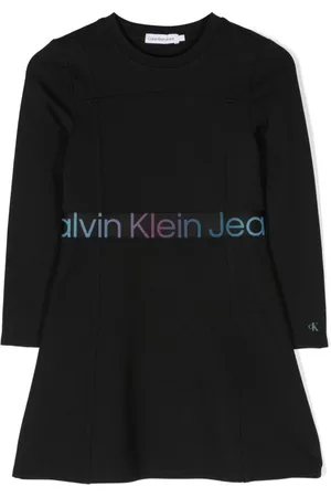 Calvin Klein Chemisier con banda logo