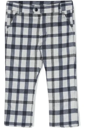 PATACHOU Pantaloni slim a quadri