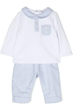 PATACHOU Set con pantaloni a quadri