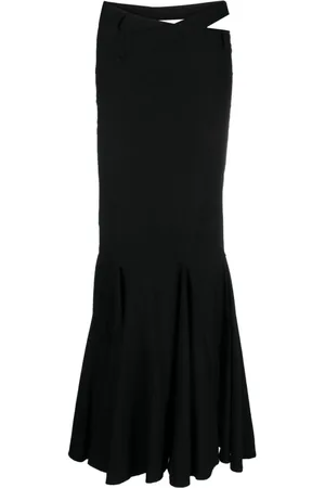 ANDREADAMO Gonna lunga con dettaglio cut-out