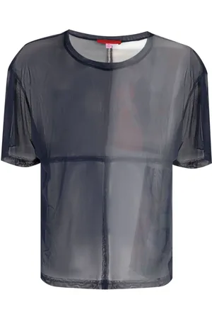 ECKHAUS LATTA T-shirt Prom semi trasparente
