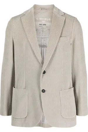 Circolo Blazer a coste monopetto