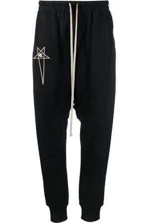 Rick Owens Pantaloni con cavallo basso