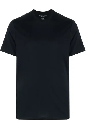 Majestic T-shirt girocollo a maniche corte